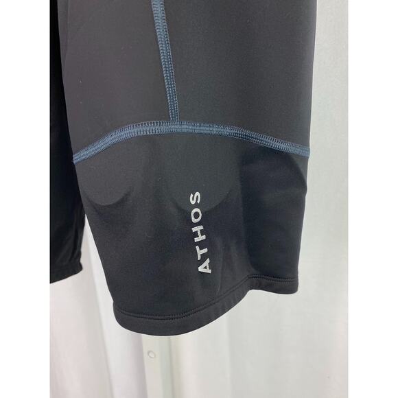 ATHOS Mens Core Training Biometric Tech Long Sleeve Top Shorts Black No Core M - Picture 12 of 16